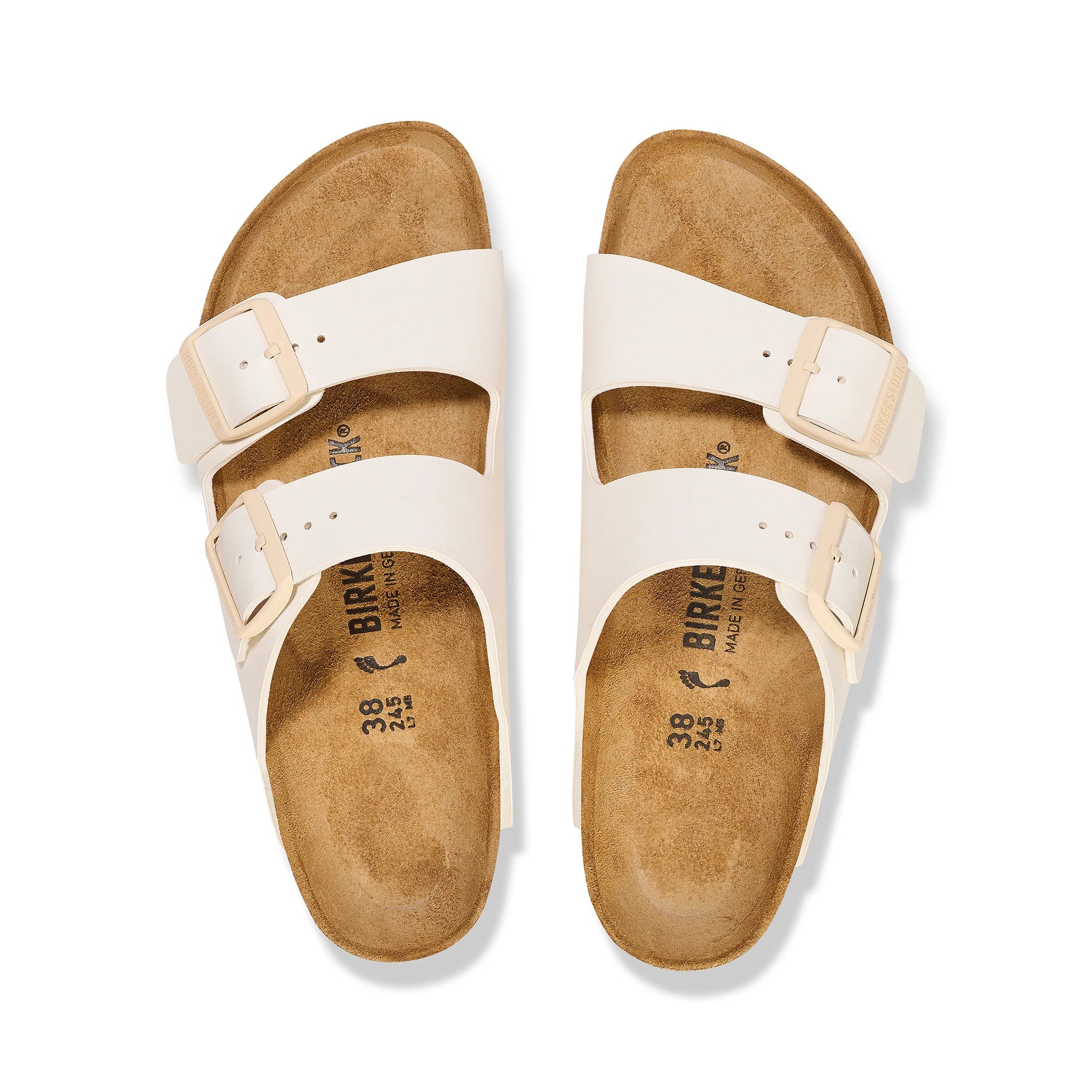 Birkenstock Arizona Nar BirkoFlor Eggshell