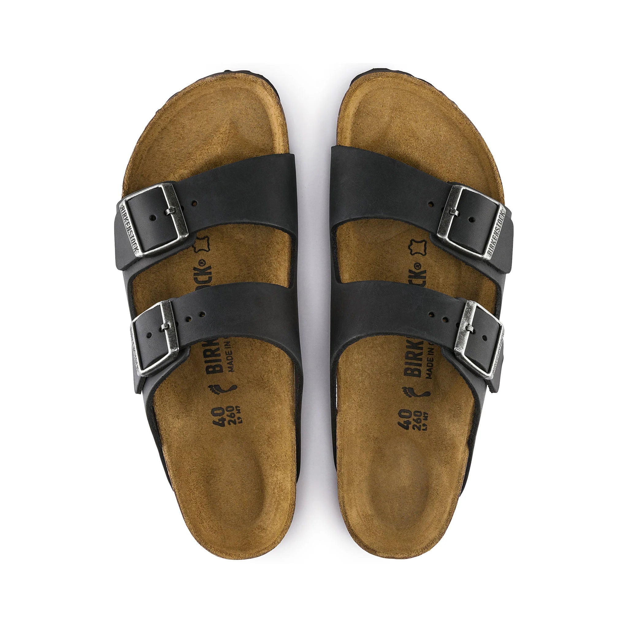 Birkenstock Arizona Nar Black Oiled