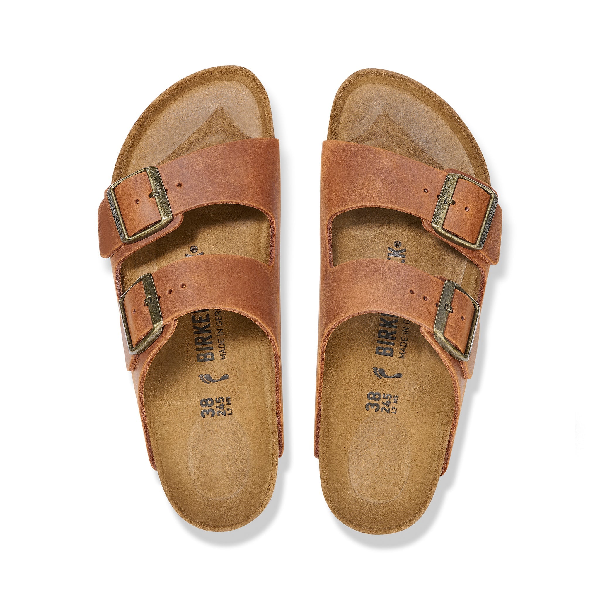 Birkenstock Arizona Nar Cognac Oiled