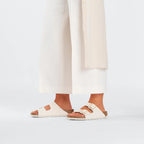Birkenstock Arizona Nar BirkoFlor Eggshell