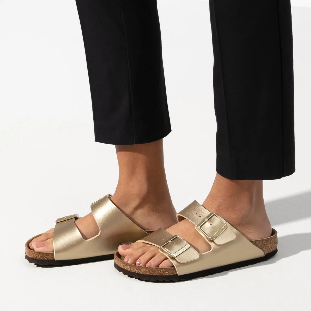 Birkenstock Arizona Nar Birko Flor Gold