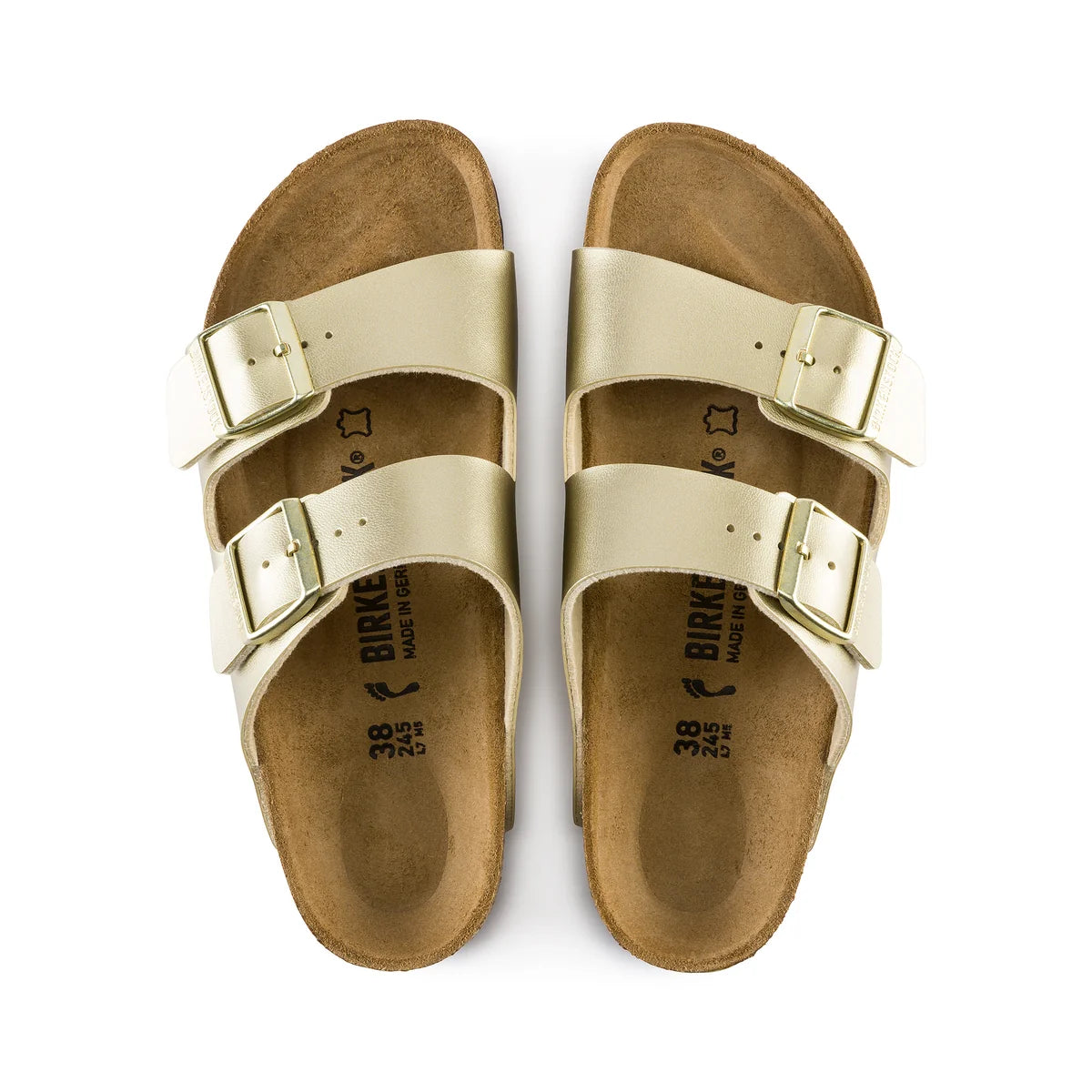 Birkenstock Arizona Nar Birko Flor Gold