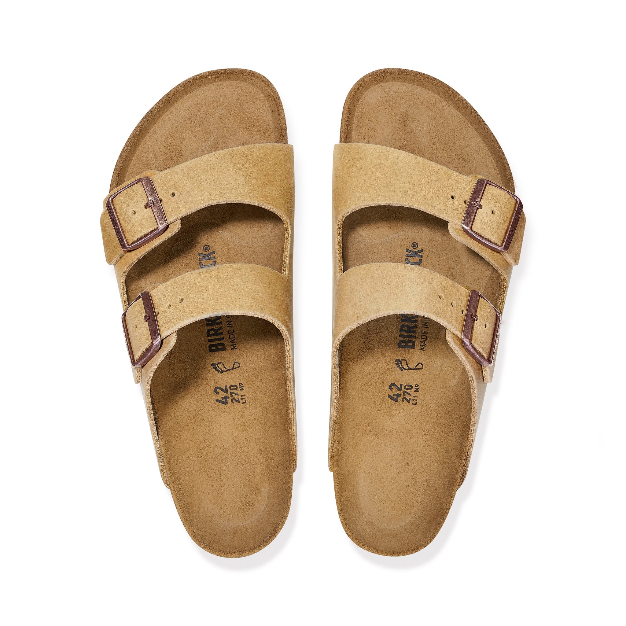 Birkenstock Arizona Nar Tabacco Brown