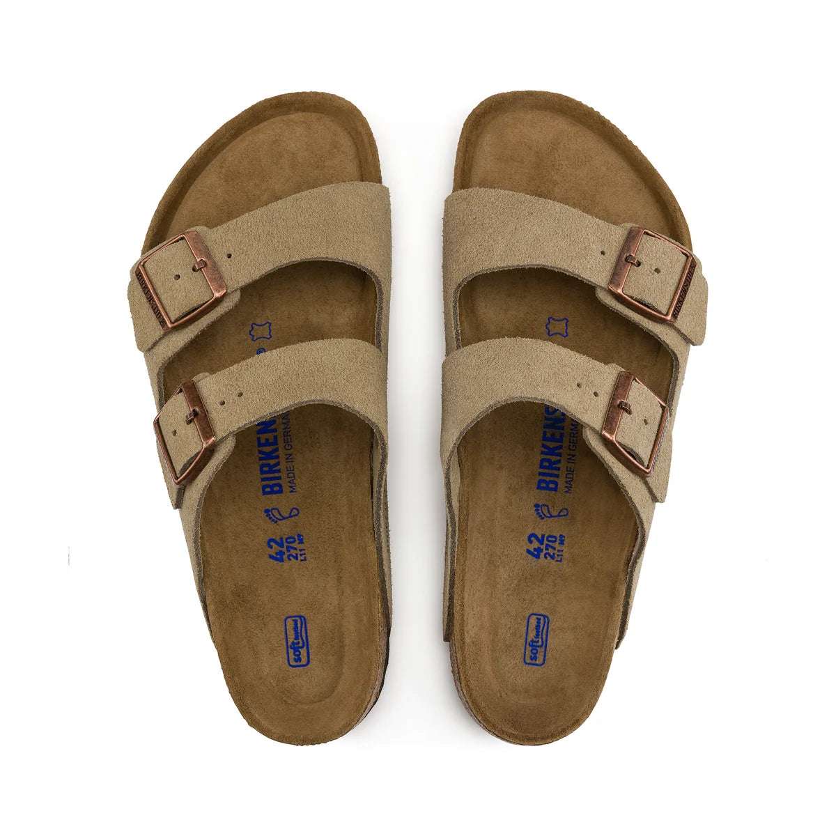Birkenstock Arizona Nar SFB Taupe Suede