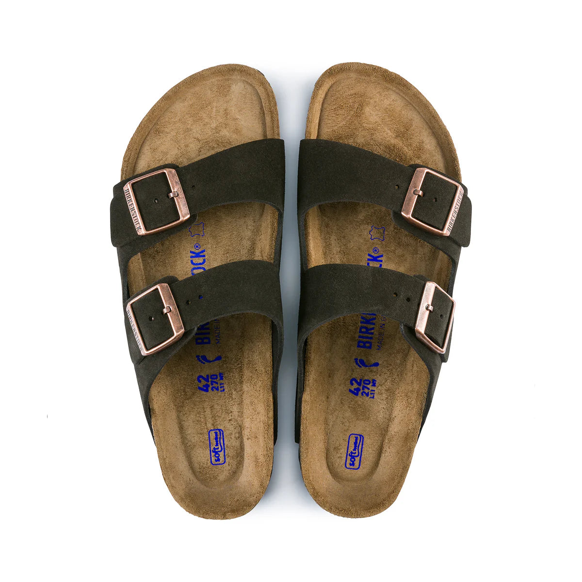 Birkenstock Arizona Nar SFB Mocca Suede