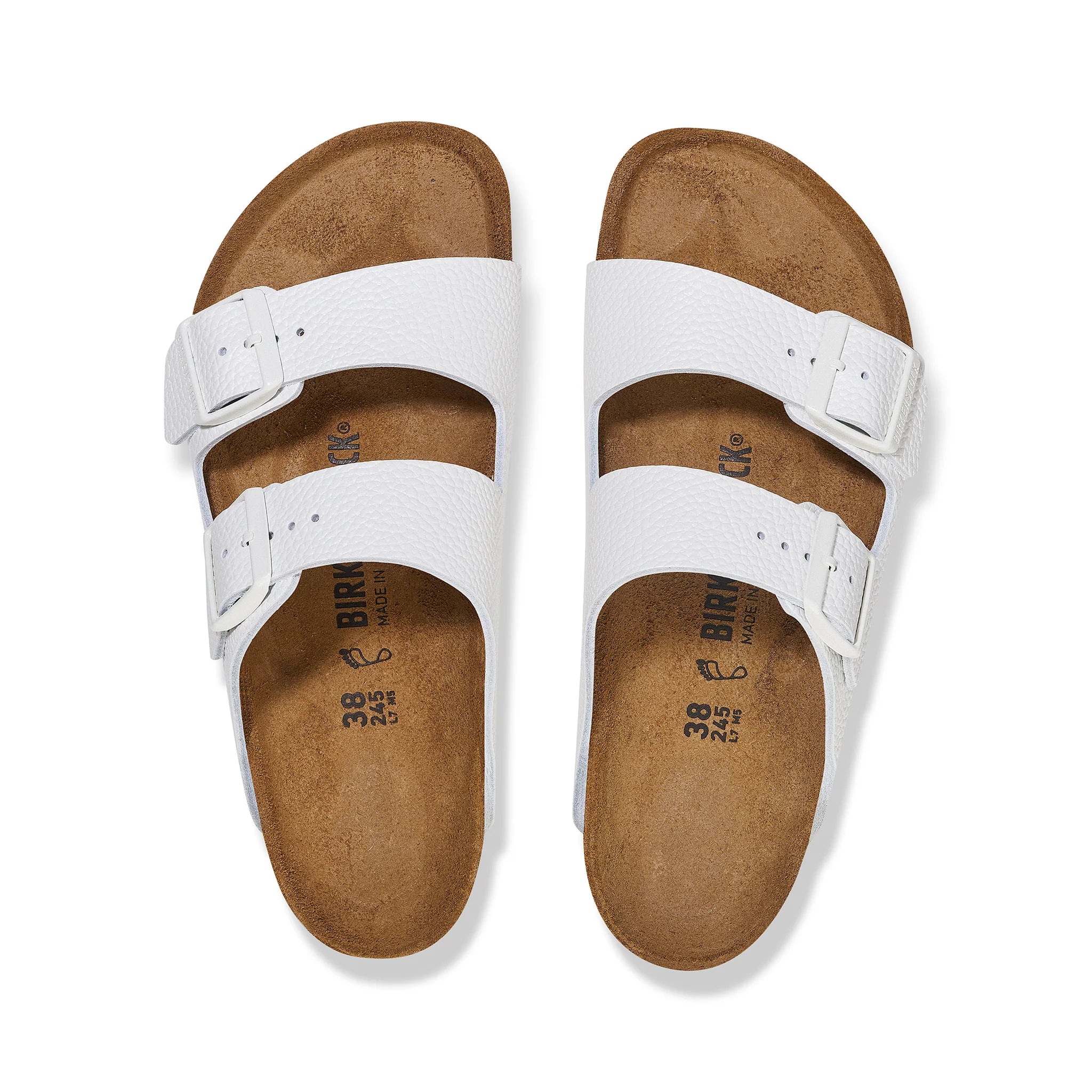 Birkenstock Arizona Nar White Smooth