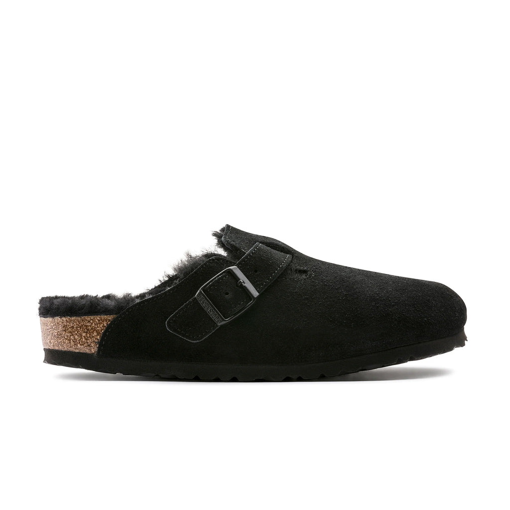 Birkenstock Boston Nar Shearling Black