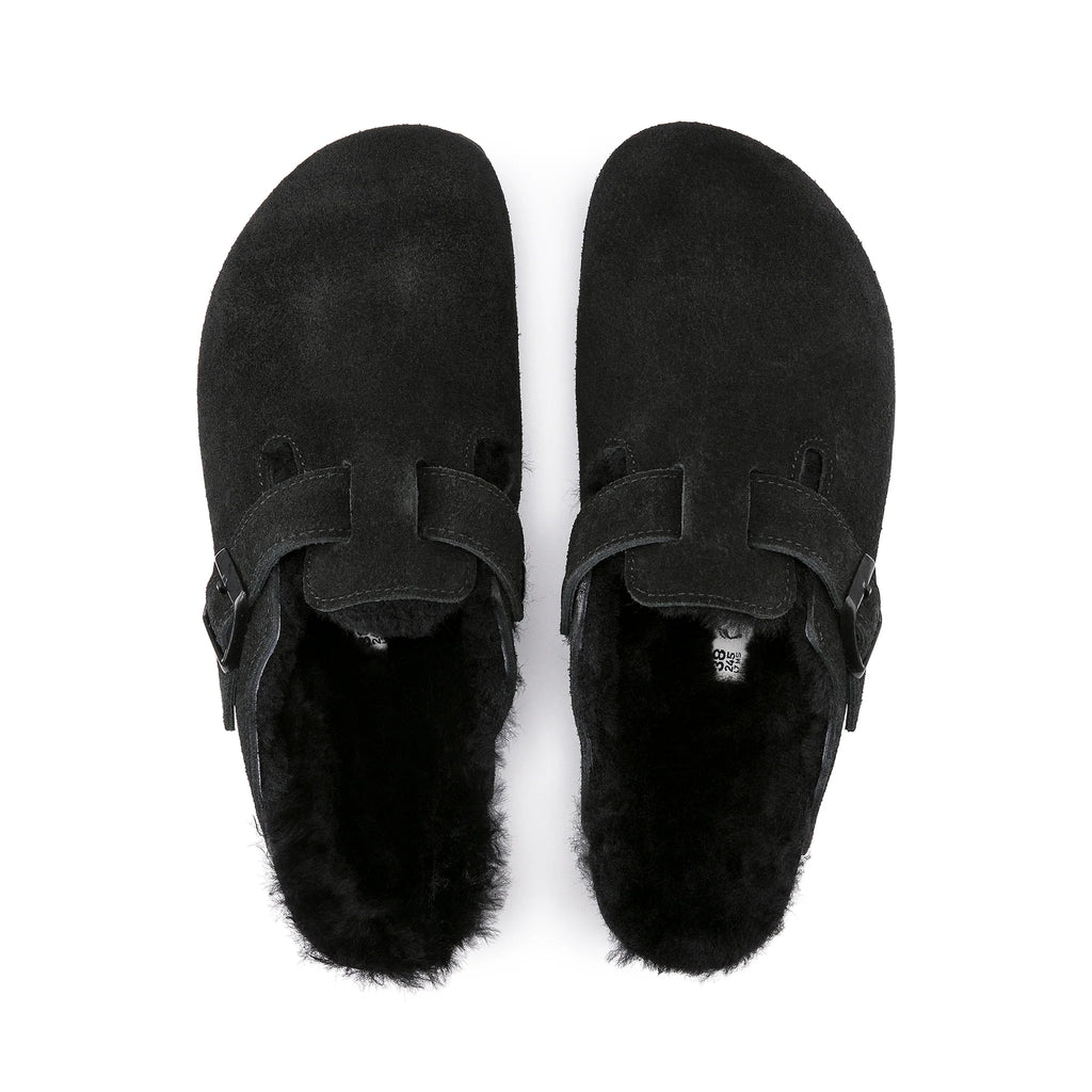 Birkenstock Boston Nar Shearling Black