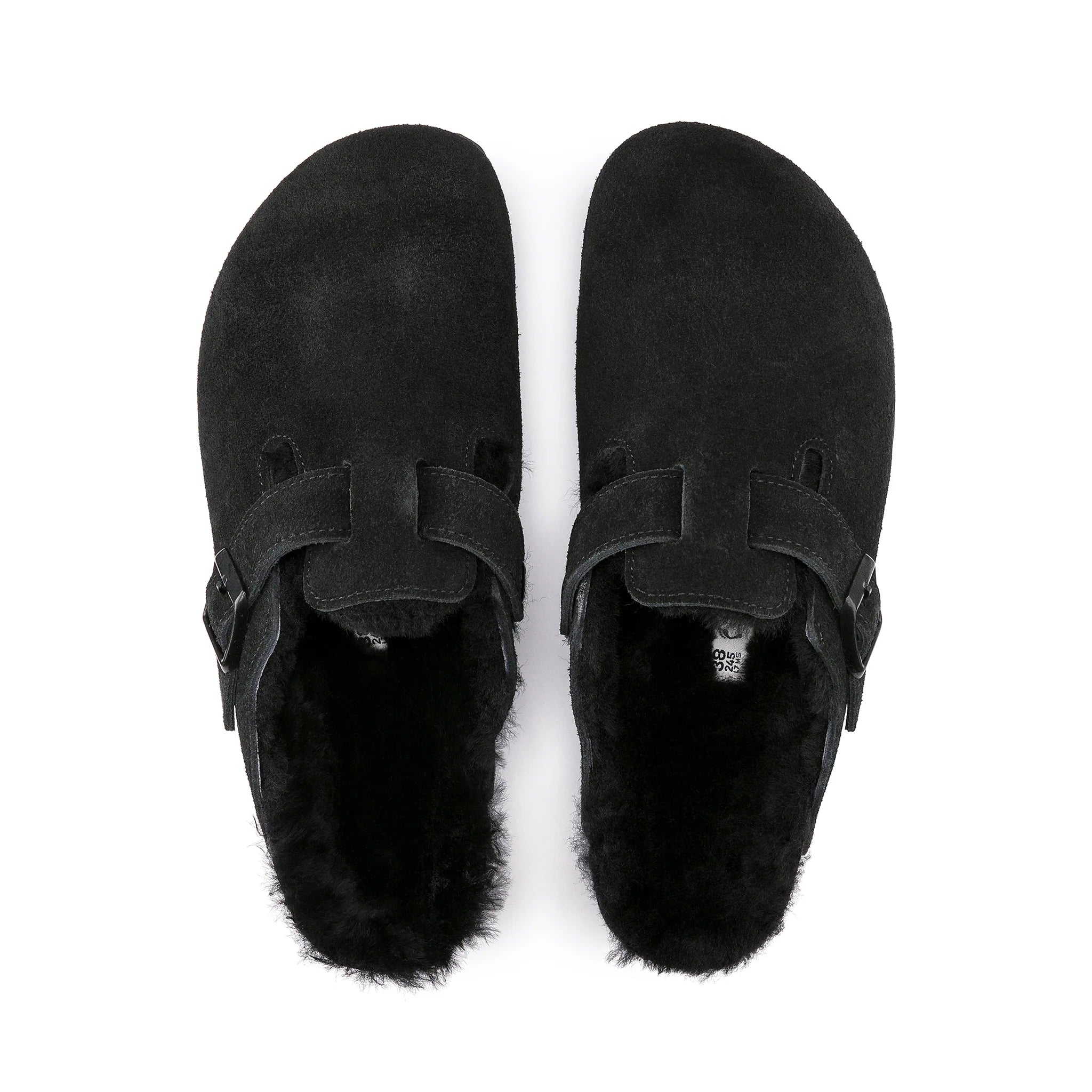 Birkenstock Boston Nar Shearling Black
