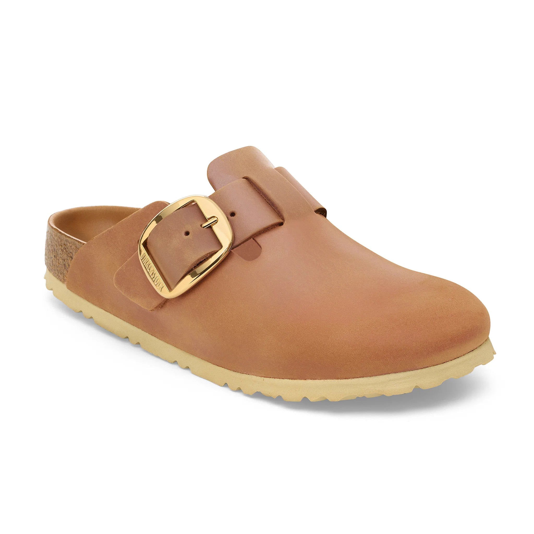 Birkenstock Boston Nar Big Buckle Cognac