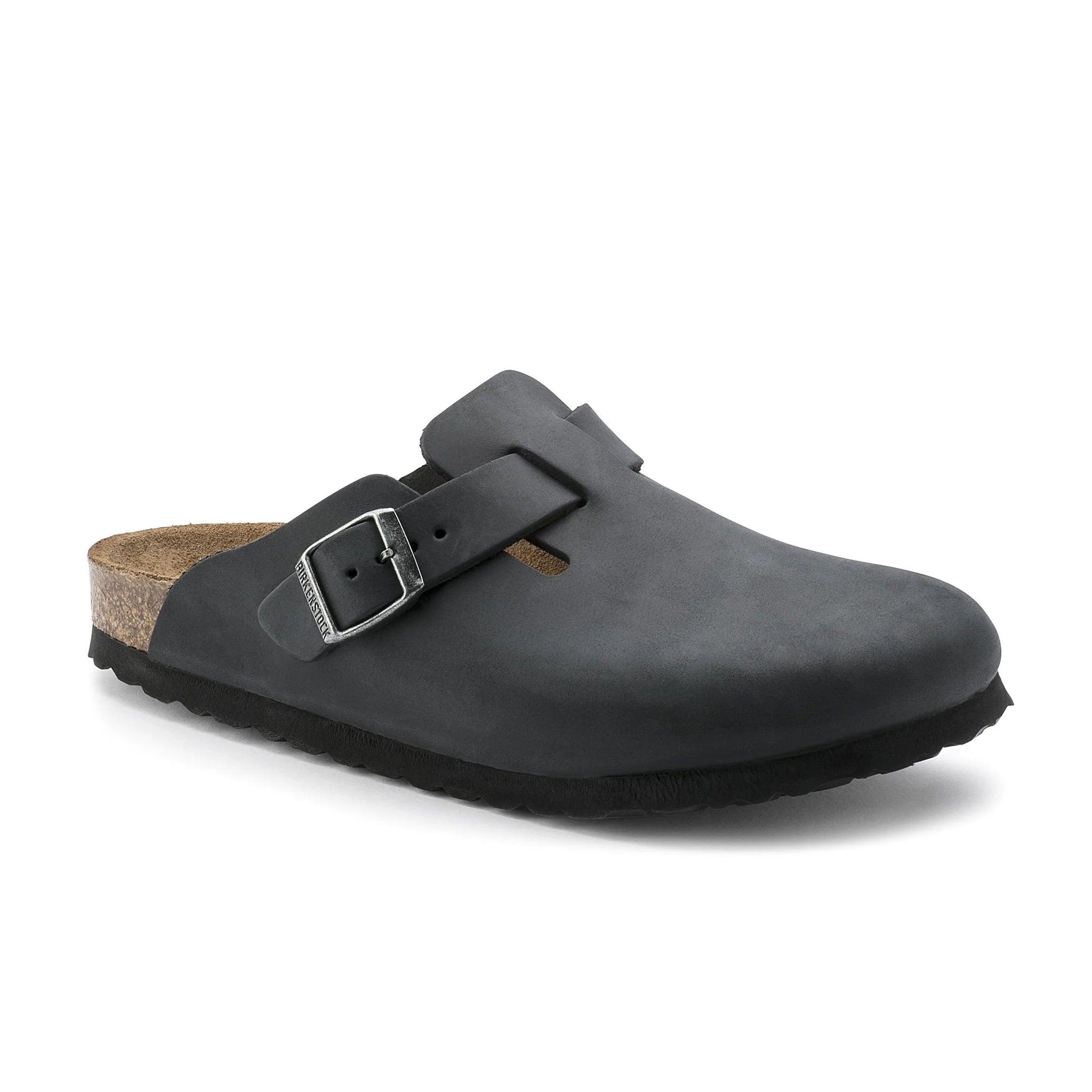 Birkenstock Boston Nar Black Oiled