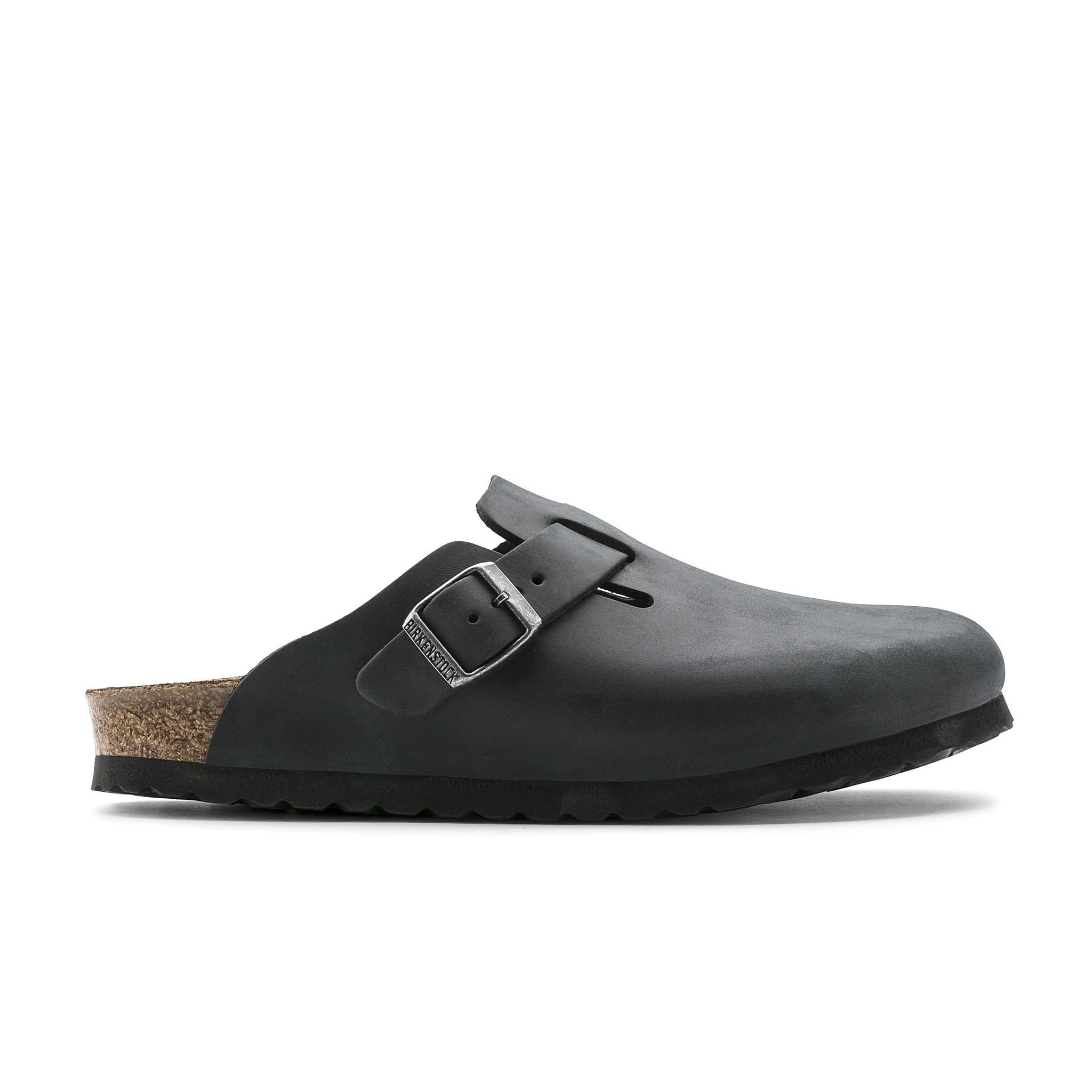 Birkenstock Boston Nar Black Oiled