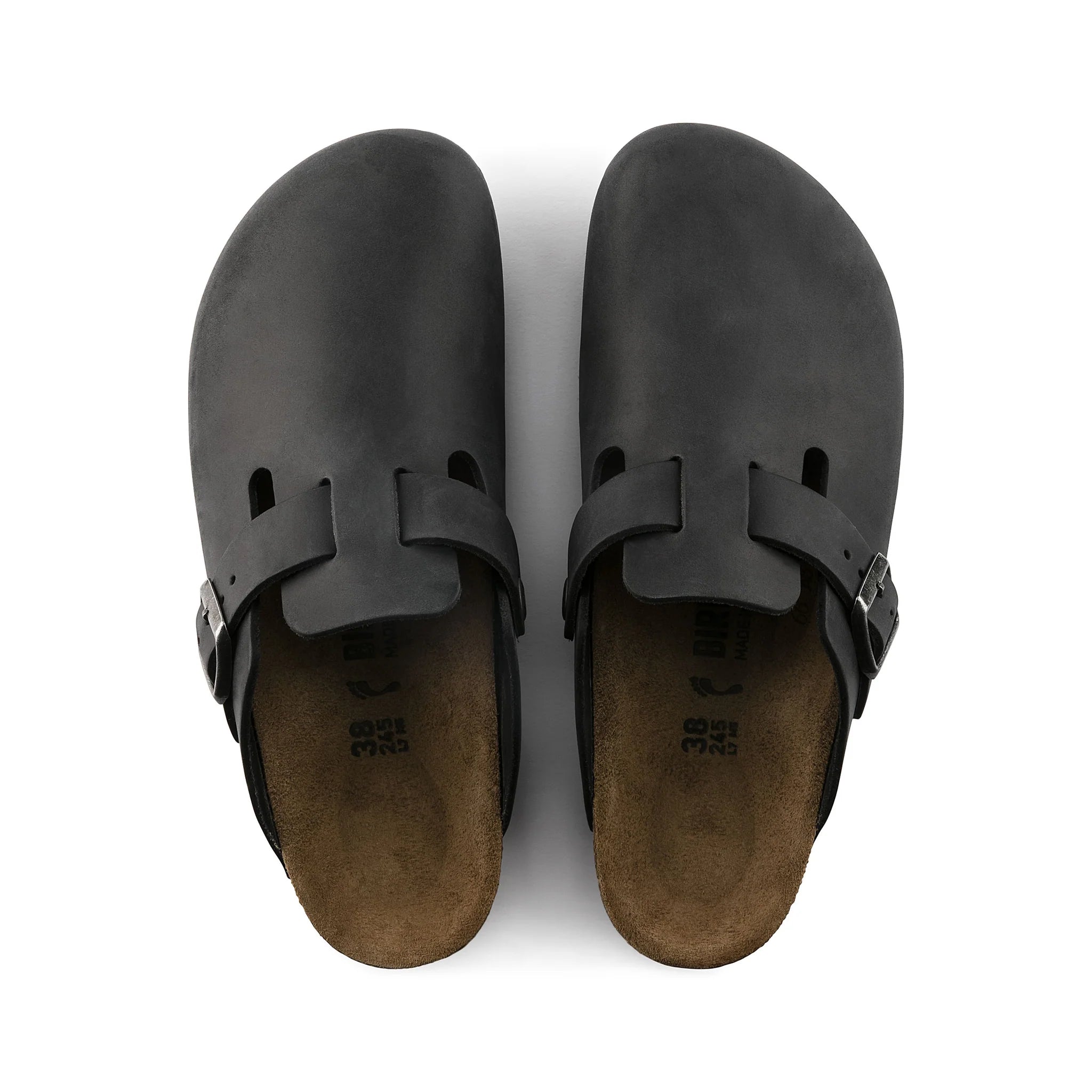Birkenstock Boston Nar Black Oiled