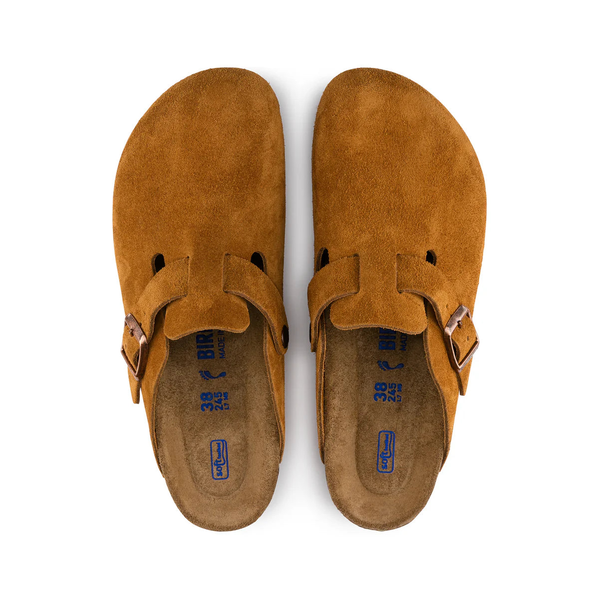 Birkenstock Boston Nar SFB Mink Suede