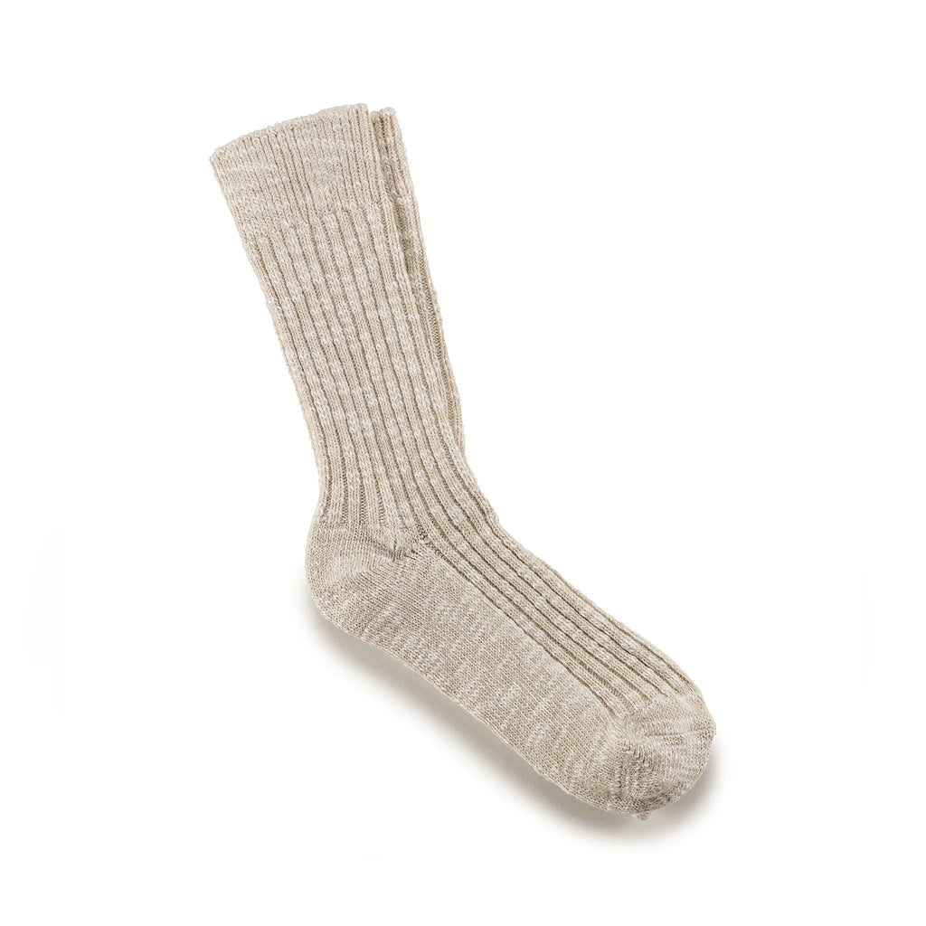 Birkenstock Cotton Slub Beige White