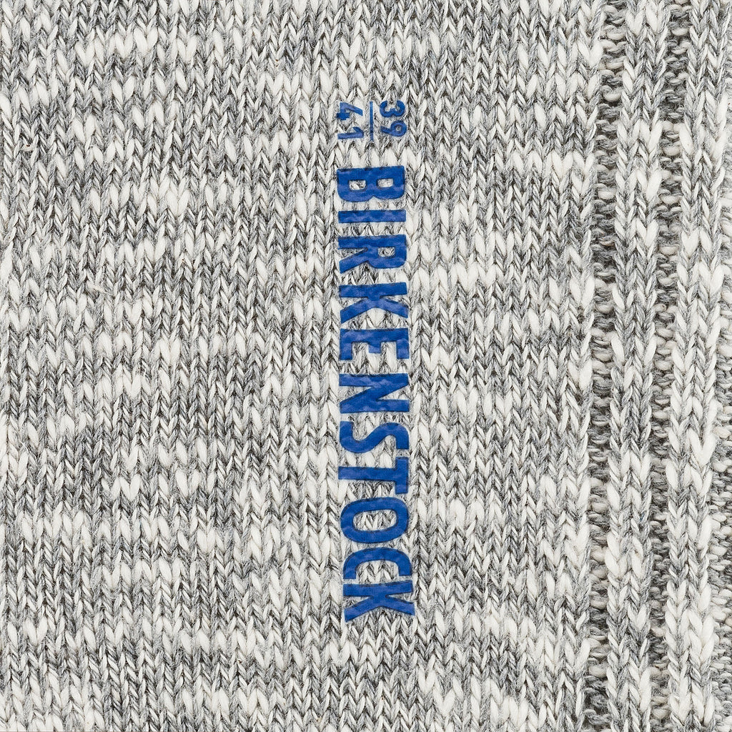 Birkenstock Cotton Slub Grey White