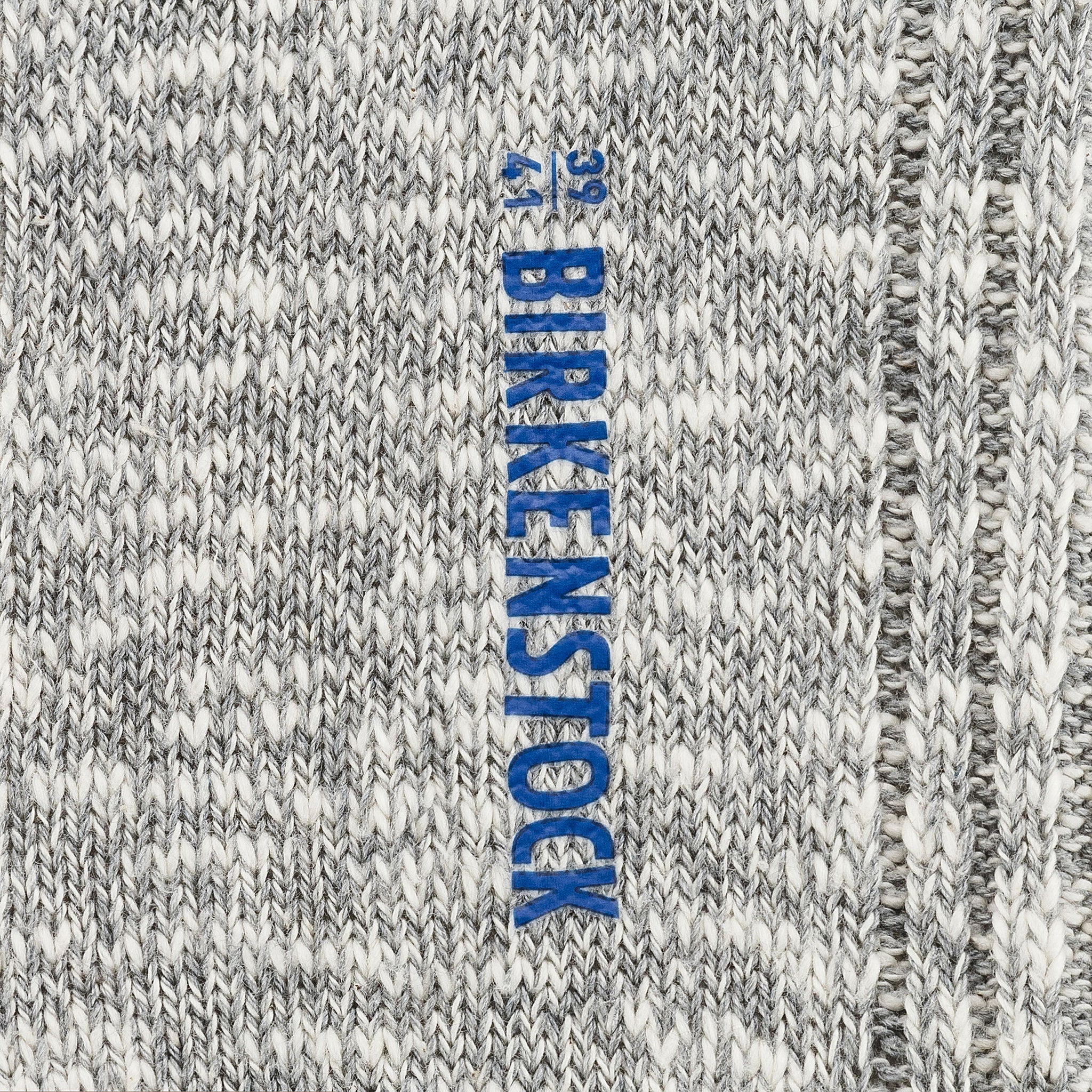 Birkenstock Cotton Slub Grey White