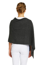 Esperance & Co Cashmere Topper Charcoal