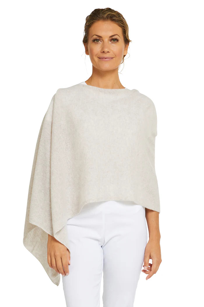 Esperance & Co Cashmere Topper Latte