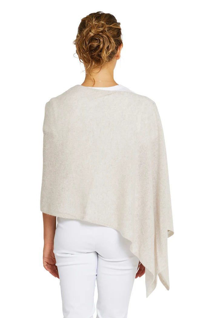 Esperance & Co Cashmere Topper Latte