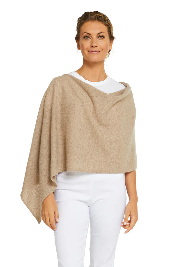 Esperance & Co Cashmere Topper Natural