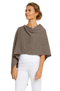 Esperance & Co Cashmere Topper Chestnut