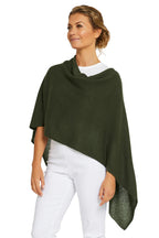 Esperance & Co Cashmere Topper Olive