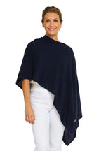Esperance & Co Cashmere Topper Indigo