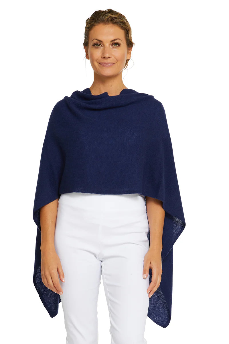 Esperance & Co Cashmere Topper Midnight