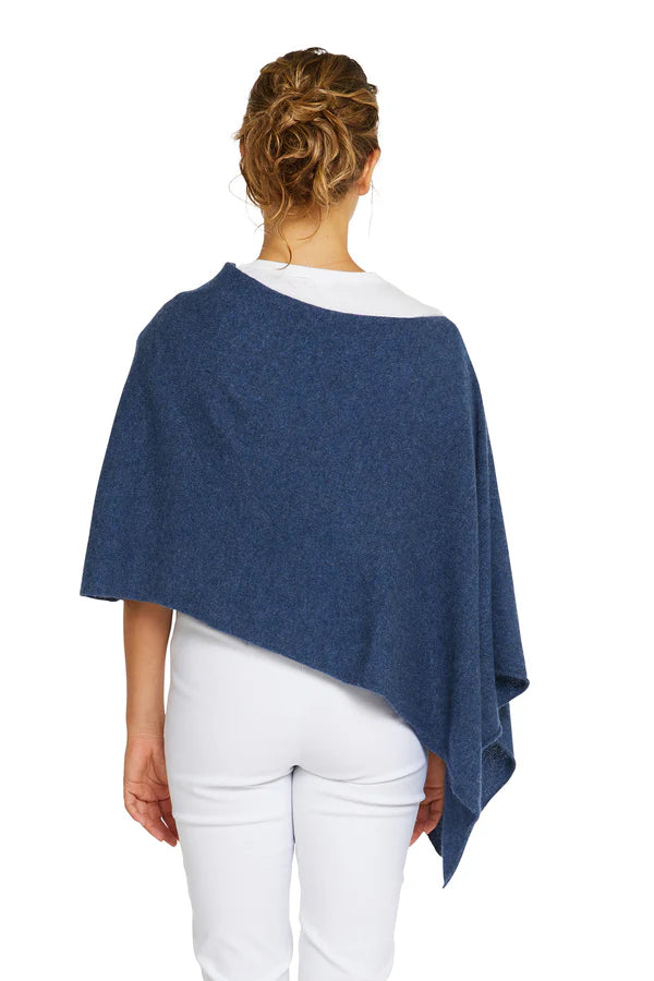 Esperance & Co Cashmere Topper Denim