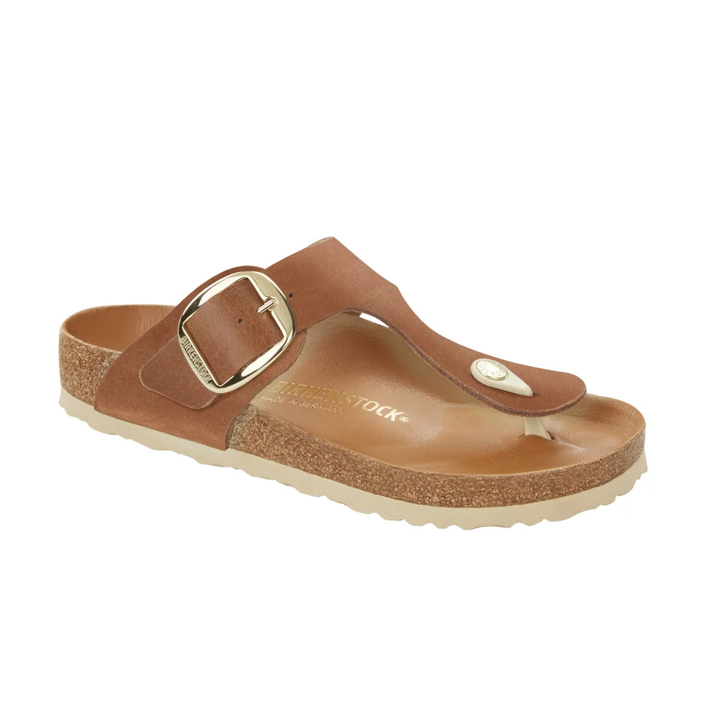 Birkenstock Gizeh Reg Big Buckle Cognac