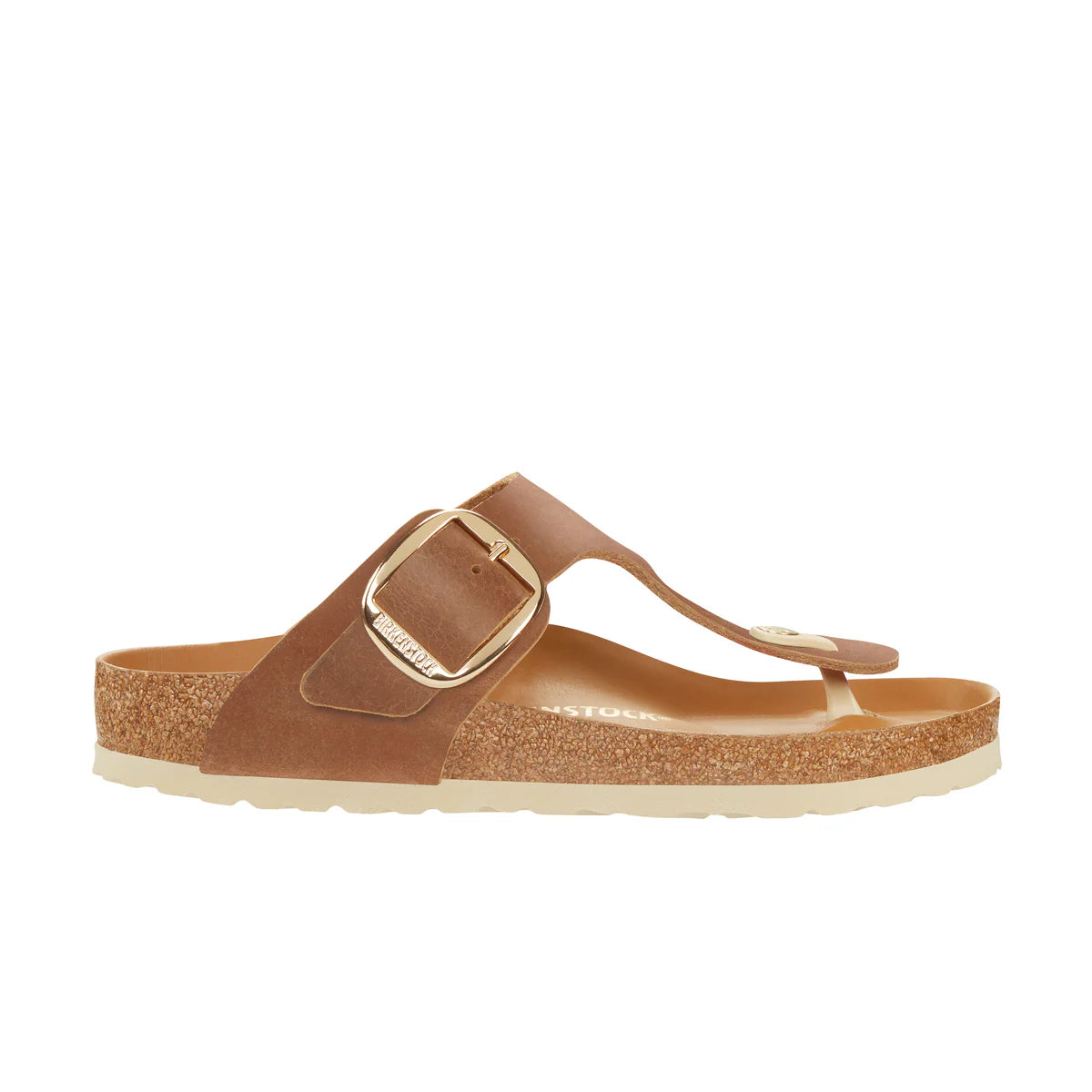 Birkenstock Gizeh Reg Big Buckle Cognac