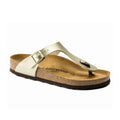 Birkenstock Gizeh Reg Birko Flor Gold