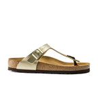 Birkenstock Gizeh Reg Birko Flor Gold