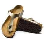 Birkenstock Gizeh Reg Birko Flor Gold