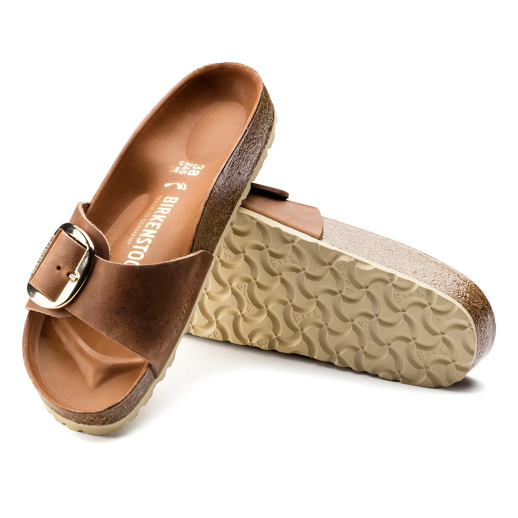 Birkenstock Madrid Nar Big Buckle Cognac