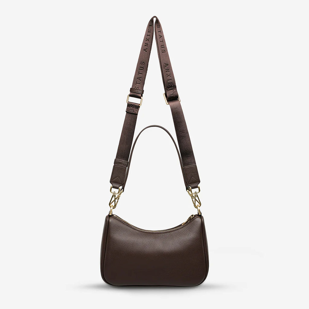 Status Anxiety Look Both Ways Cocoa/Brushed Gold