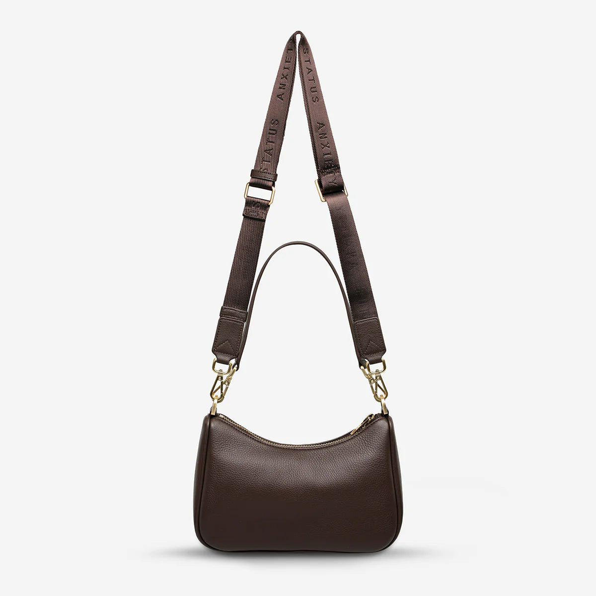 Status Anxiety Look Both Ways Cocoa/Brushed Gold