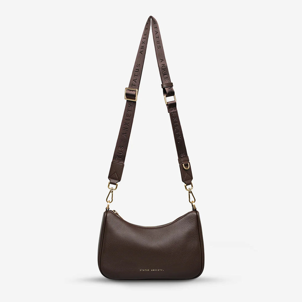 Status Anxiety Look Both Ways Cocoa/Brushed Gold