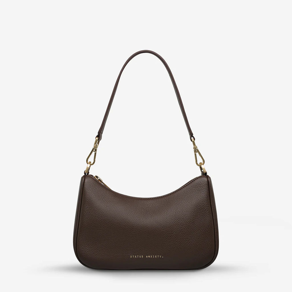 Status Anxiety Look Both Ways Cocoa/Brushed Gold