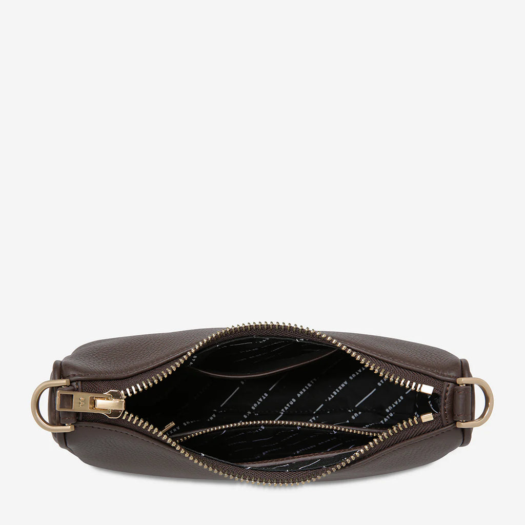 Status Anxiety Look Both Ways Cocoa/Brushed Gold