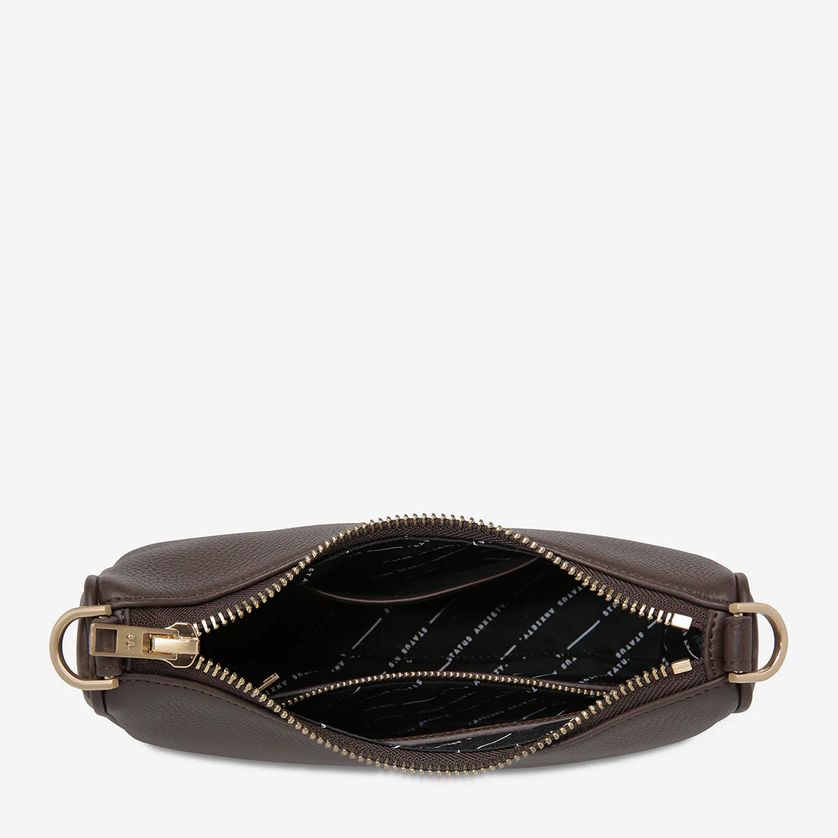 Status Anxiety Look Both Ways Cocoa/Brushed Gold
