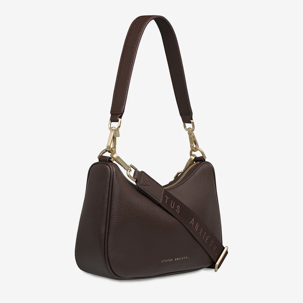 Status Anxiety Look Both Ways Cocoa/Brushed Gold