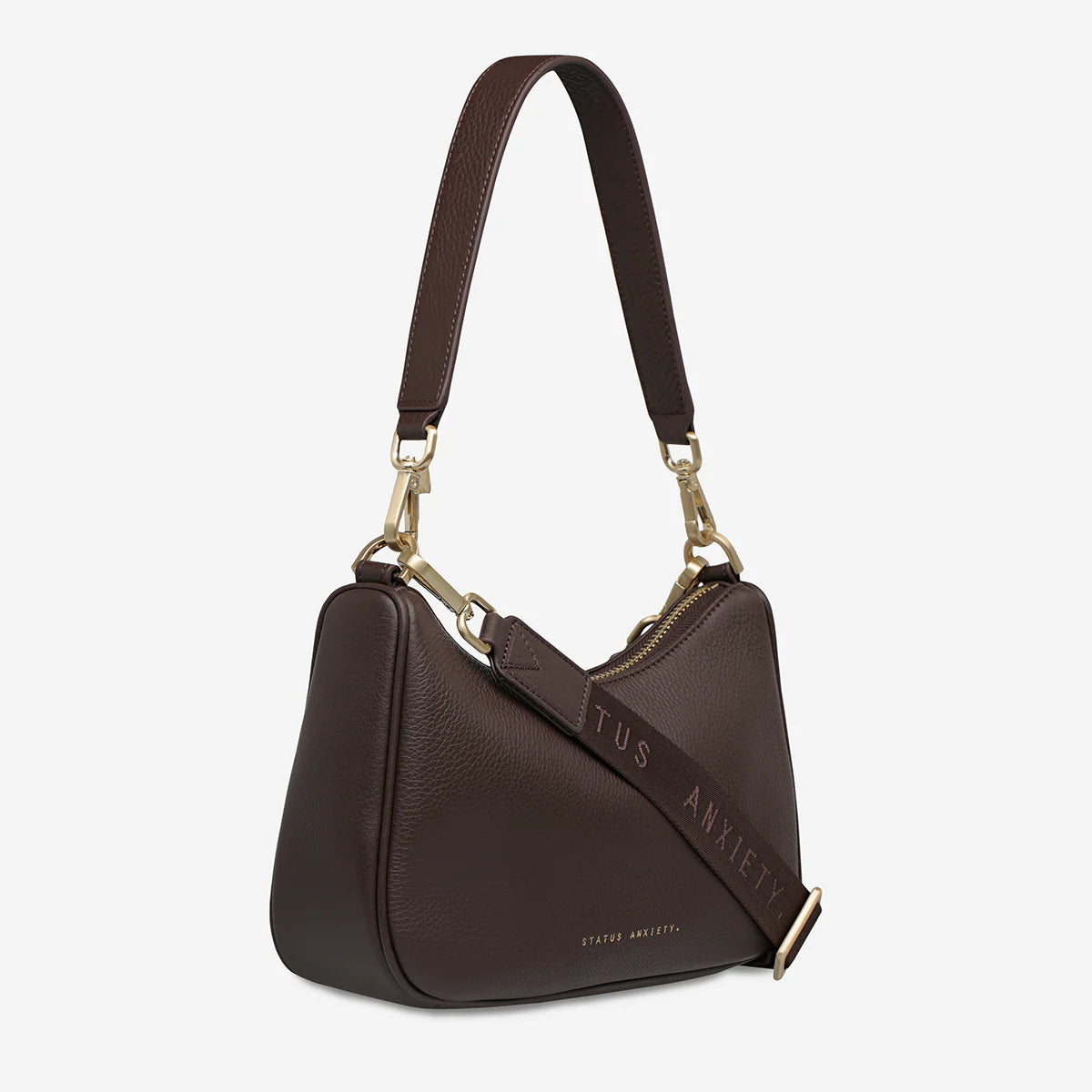 Status Anxiety Look Both Ways Cocoa/Brushed Gold