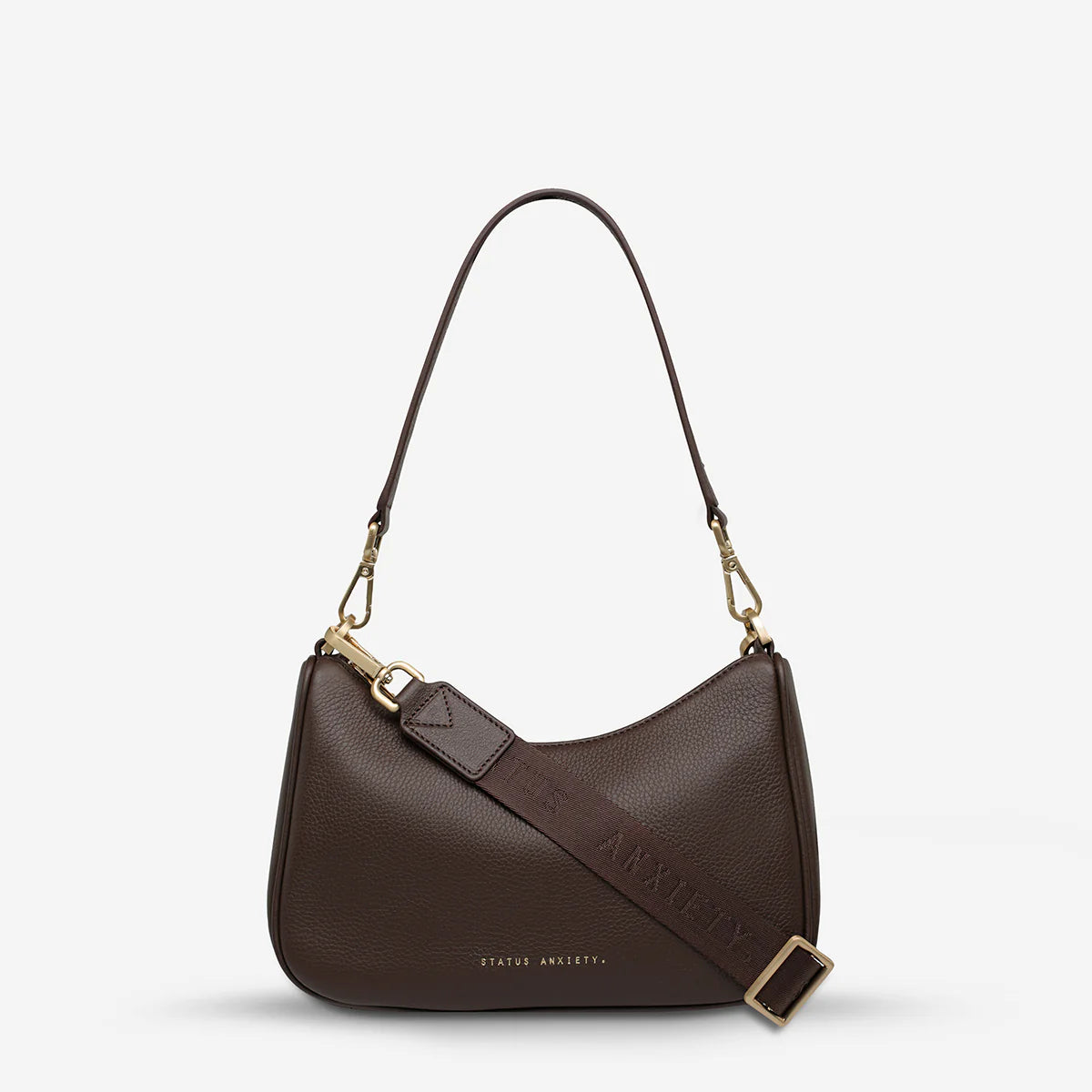 Status Anxiety Look Both Ways Cocoa/Brushed Gold