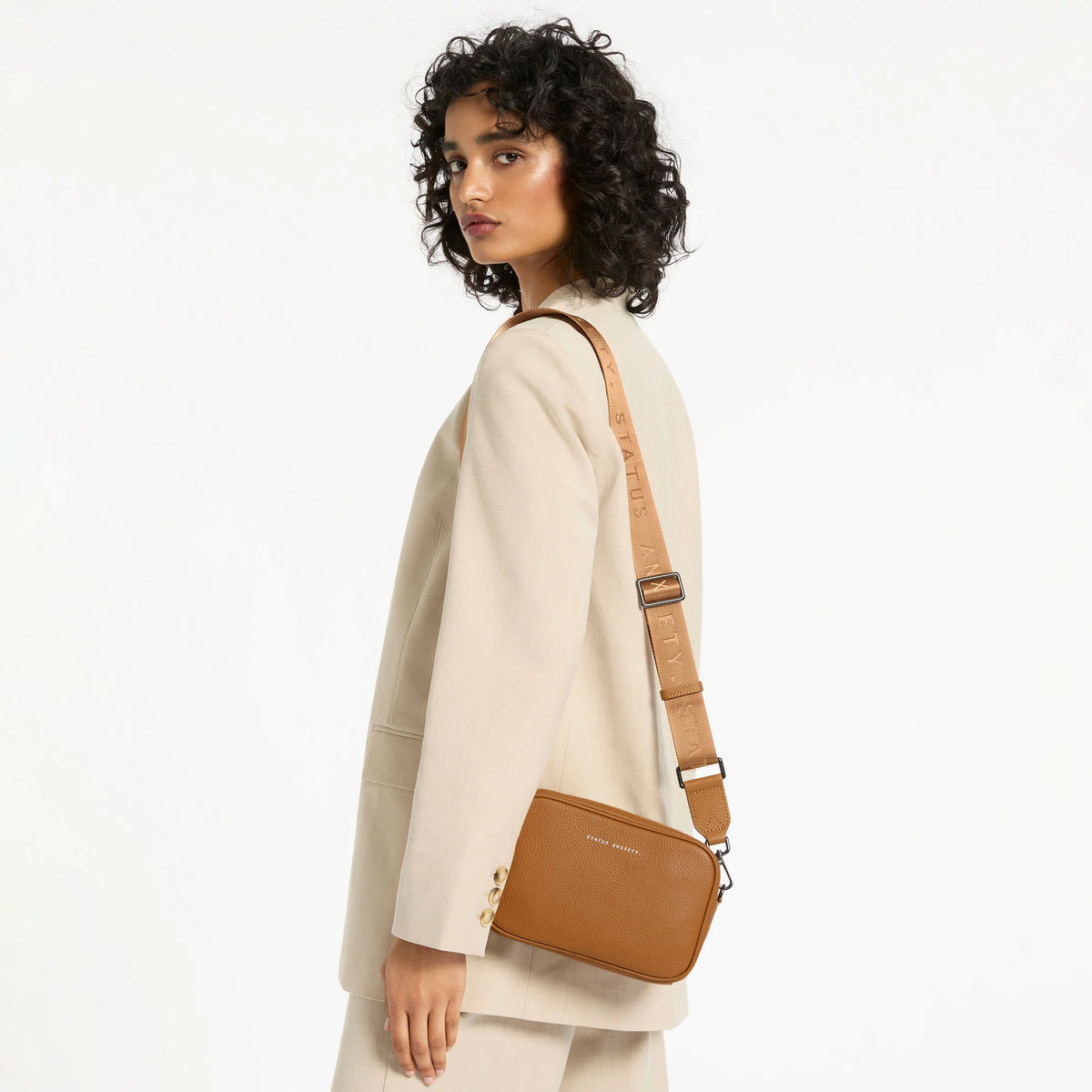 Status Anxiety Plunder Dual Strap Camel