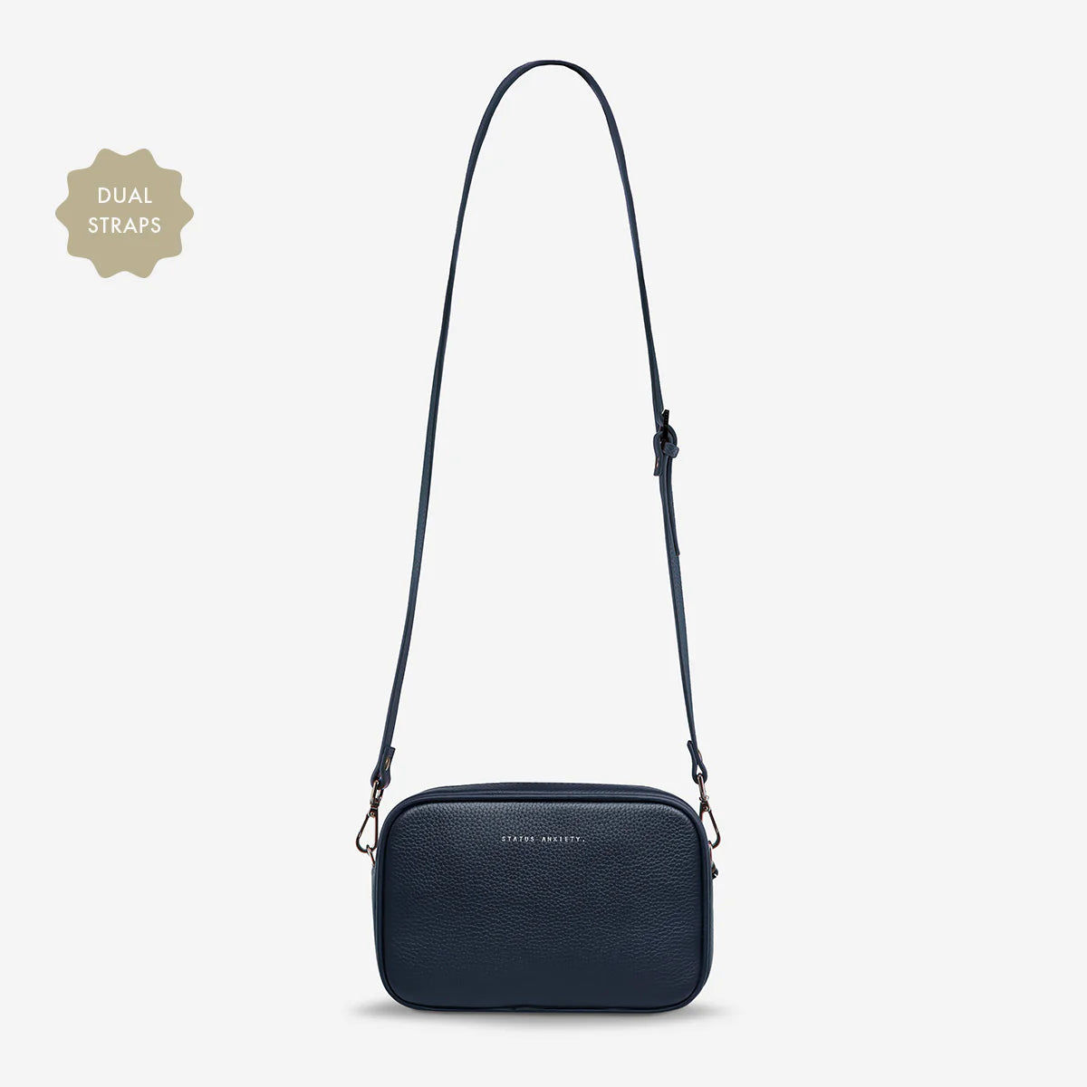 Status Anxiety Plunder Dual Strap Midnight Blue
