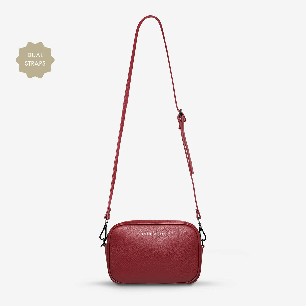Status Anxiety Plunder Dual Strap Rouge