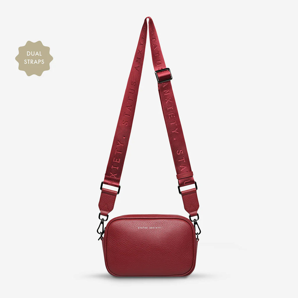 Status Anxiety Plunder Dual Strap Rouge