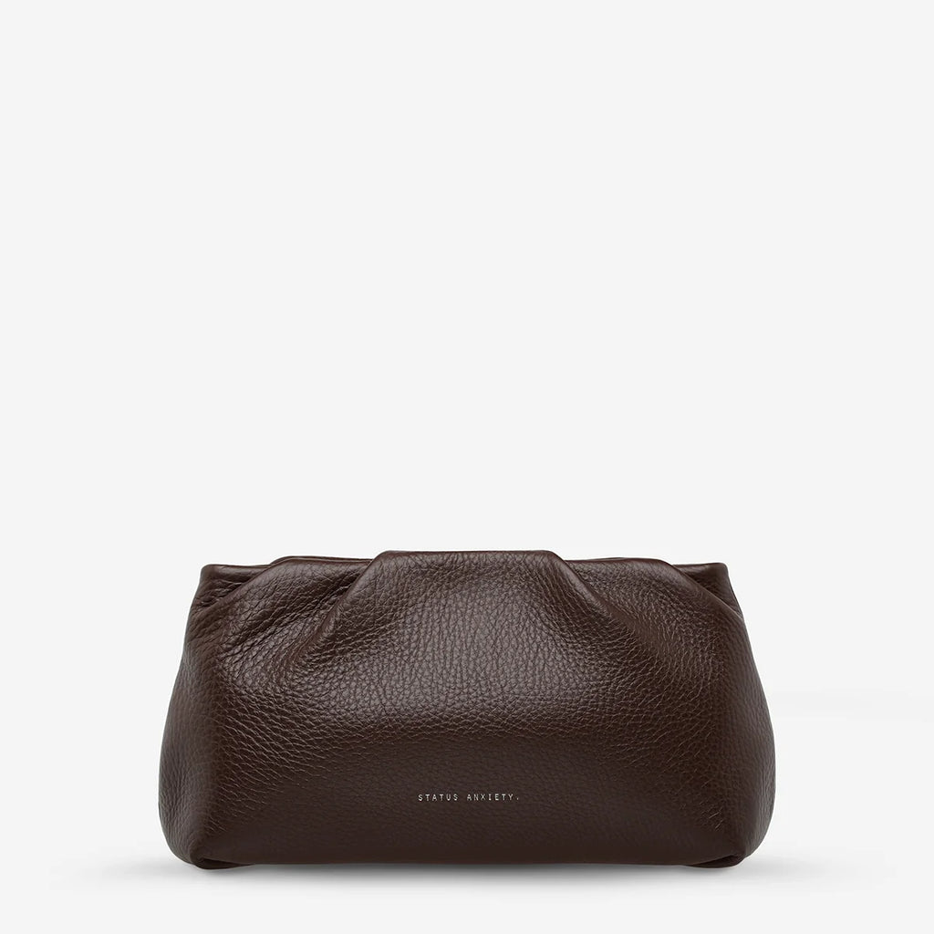 Status Anxiety The Moment Clutch Cocoa